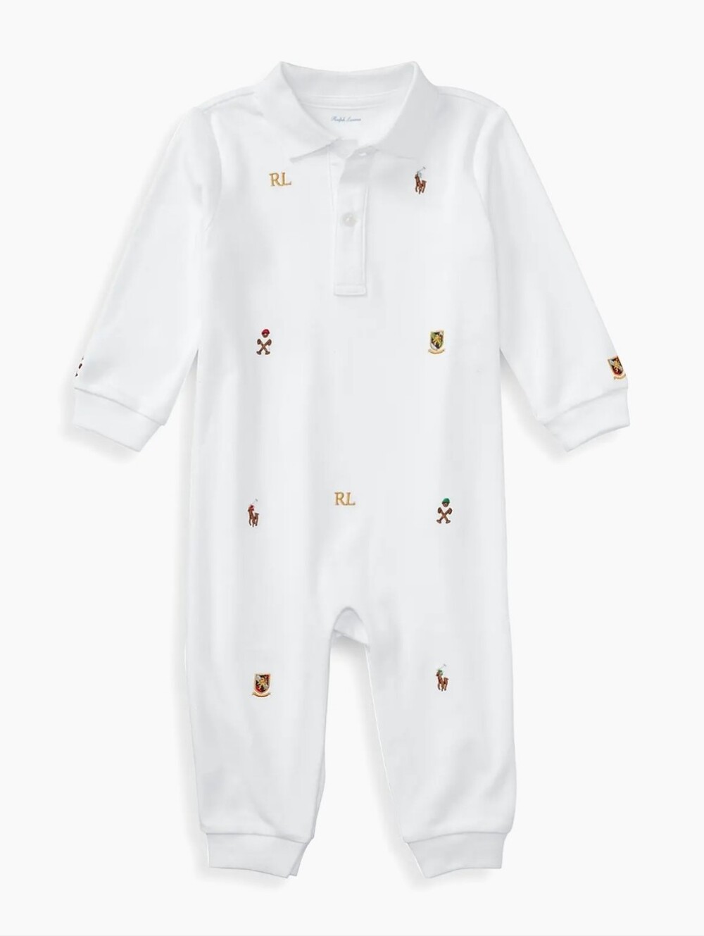 Polo Ralph Lauren Coverall Sz6M Embroidered